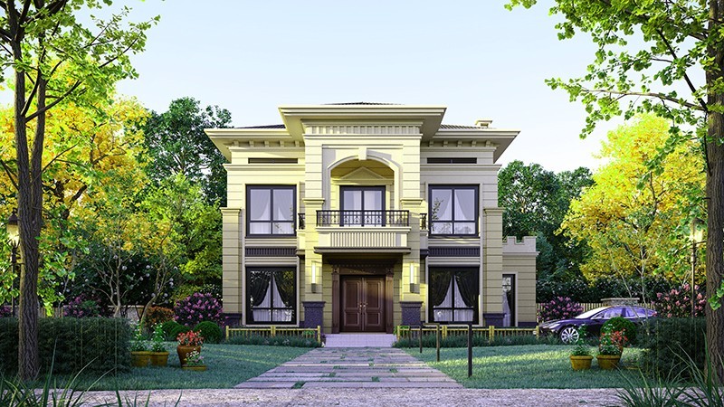 资中中式合院住宅,开放庭院与邻里乡亲更亲近